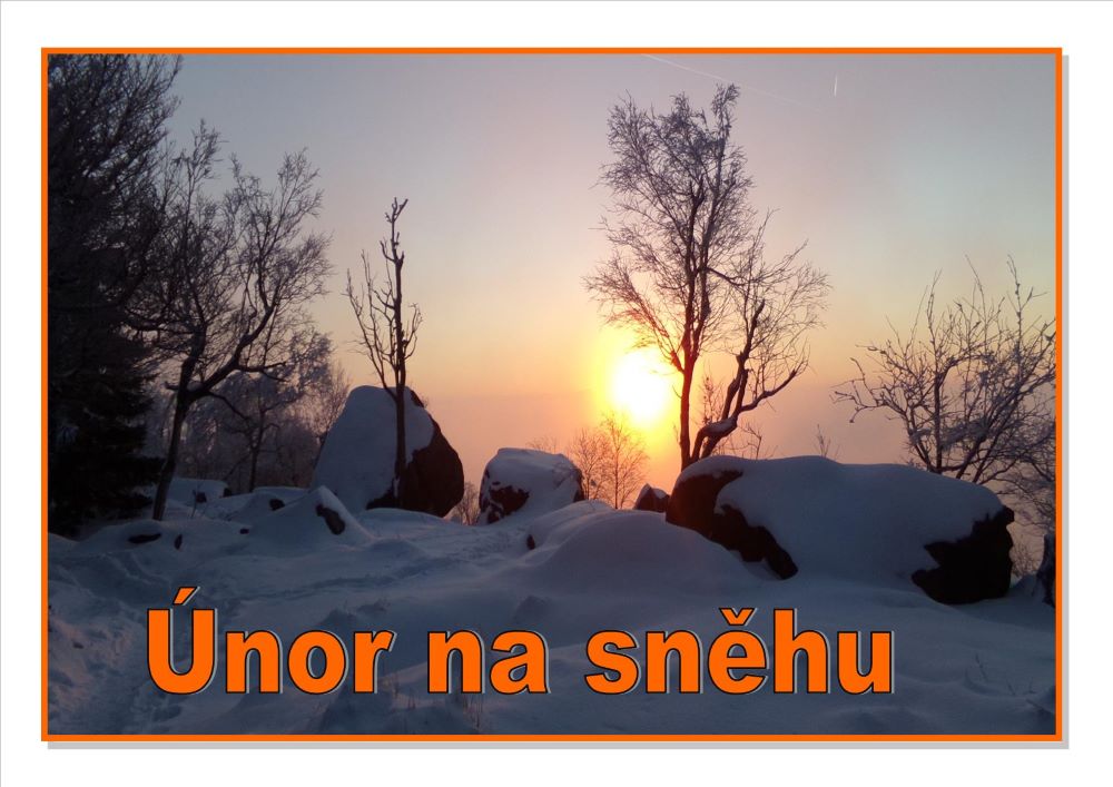 Únor na sněhu